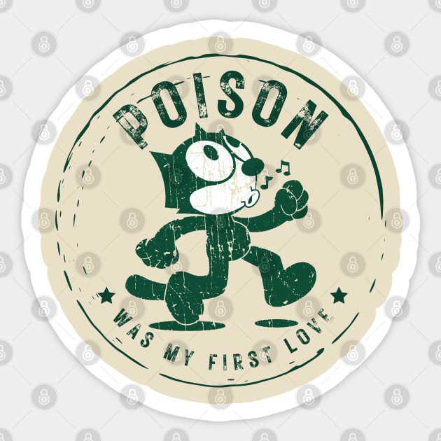 poison wistle blowing Sticker by khong guan